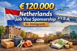 €120,000 Netherlands Job Visa Sponsorship for Immigrants